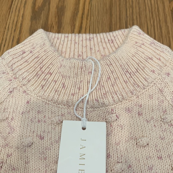 Jamie Kay bubble sweater beige pink 2Y NWT - Picture 3 of 4